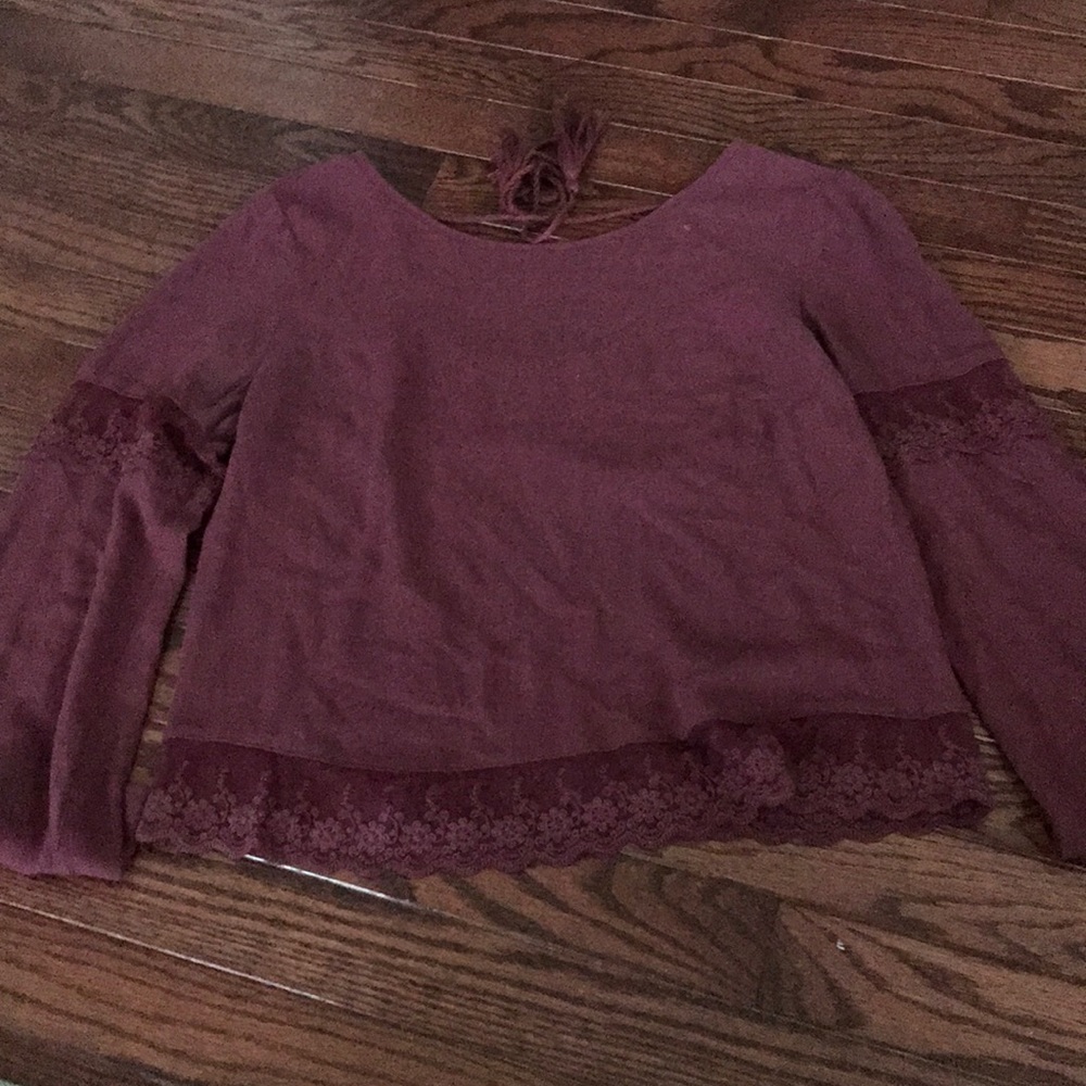 Maroon long sleeve